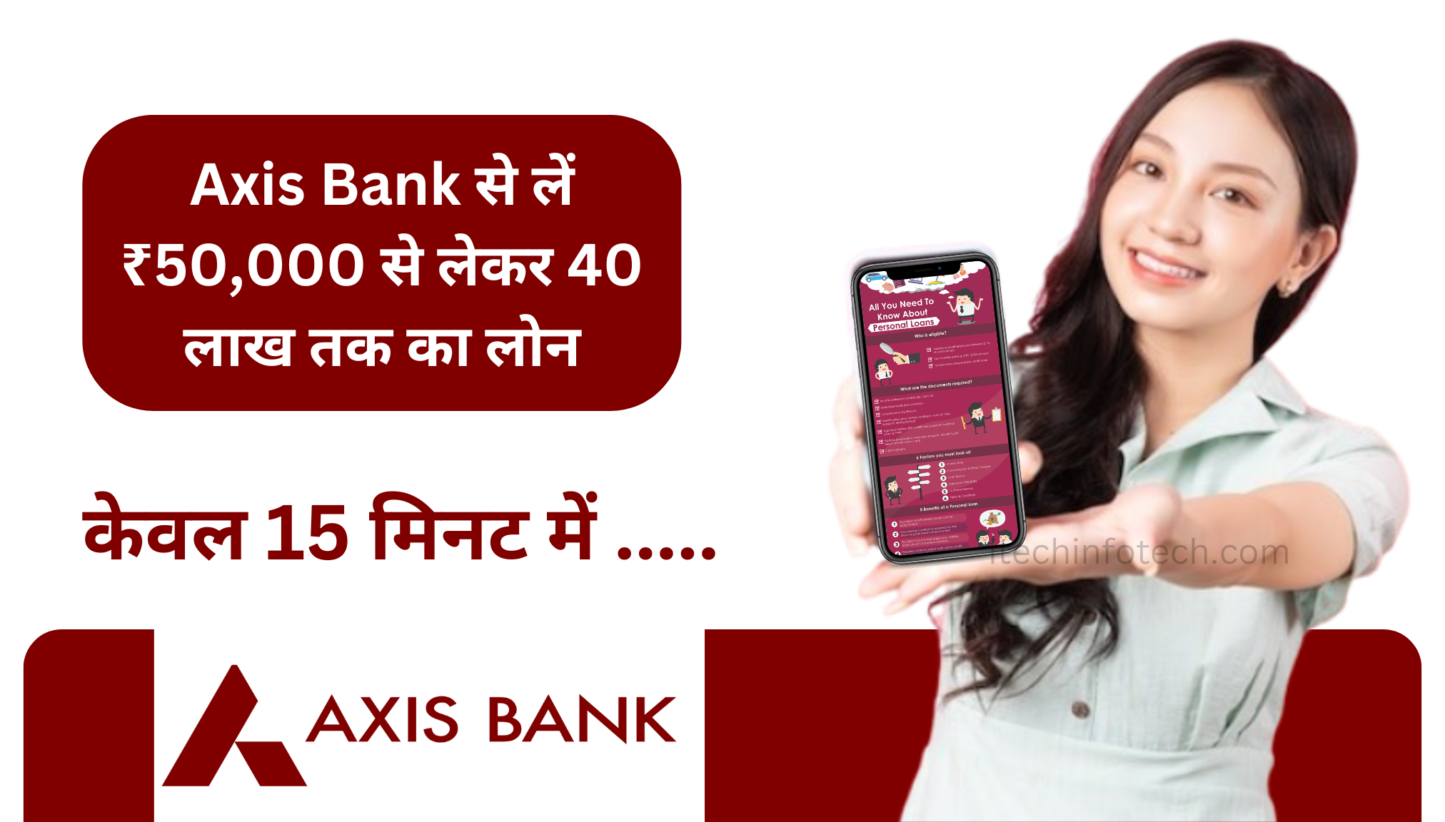 Axis Bank Personal Loan 2025: एक्सिस बैंक से लें ₹50,000 से लेकर 40 लाख तक का लोन